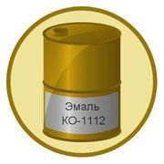 Эмаль КО-1112 черная, кг