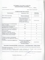 Паспорт качества Грунтовка ФЛ-03К (ГОСТ 9109-81)