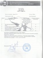 Паспорт качества Лак КО-85 Паспорт качества Лак КО-85