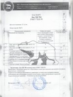 Паспорт качества Лак ХВ-784 Паспорт качества Лак ХВ-784
