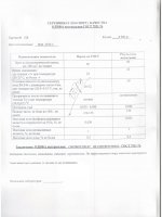 Паспорт качества Олифа комбинированная марки К-2 Паспорт качества Олифа комбинированная марки К-2